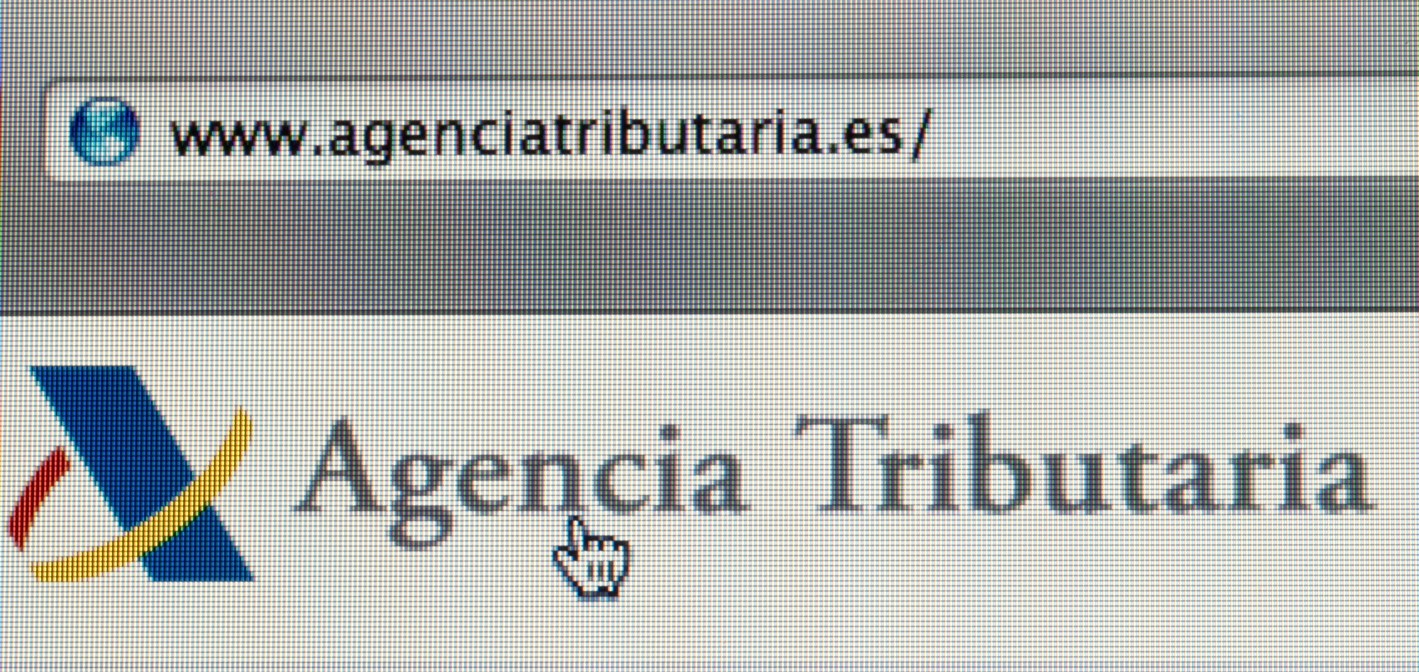 Buscando en la página web de la Agencia TRibutaria española
